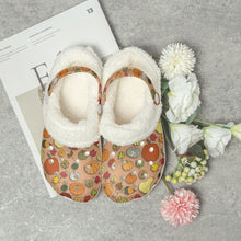 Load image into Gallery viewer, 475. Lined All Over Printed Clogs Varieties squash
