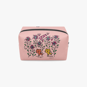 'B9' Boxy Makeup Bag cat lovers