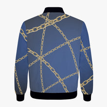 Load image into Gallery viewer, 1124. &#39;Chain&#39; Men&#39;s Bomber Jacket
