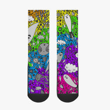 Load image into Gallery viewer, Dream in rainbow- Reinforced Sports Socks
