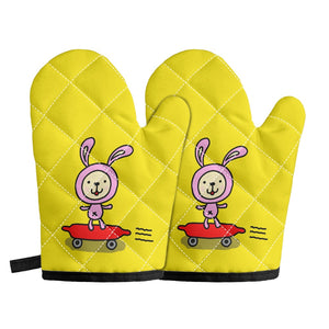 Oven glove(two pieces)