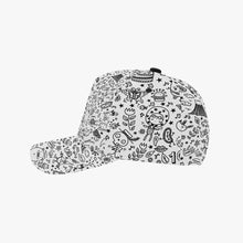 画像をギャラリービューアに読み込む, 100%-. All Over Printed Baseball Cap
