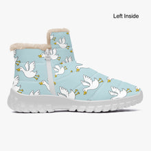 Load image into Gallery viewer, Ducks- Fur Zipper Up Boots
