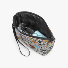 Load image into Gallery viewer, 288. Zipper Makeup Bag with Wrist Strap Halloween- zipper strap bag
