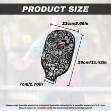 Load image into Gallery viewer, 'Everything is Perfect on Black’ Pickleball racket cover
