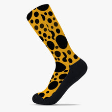 Load image into Gallery viewer, Yellow with Black dots - Socks
