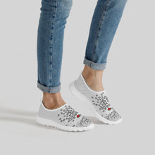 Load image into Gallery viewer, Tree in white- Women&#39;s Slip-On Mesh
