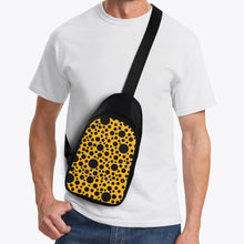 画像をギャラリービューアに読み込む, Yellow with Black dots- Chest Bag
