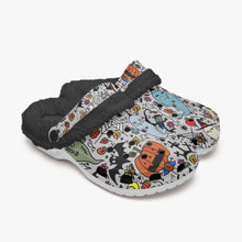 Load image into Gallery viewer, 475. Lined All Over Printed Clogs Halloween-clogs
