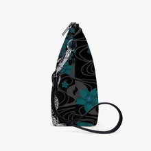 Load image into Gallery viewer, Yozakura Black.-Zipper Sling  Bag
