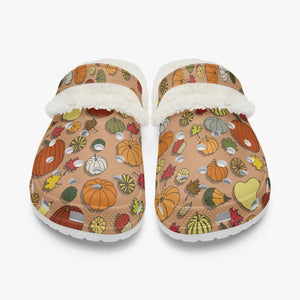 475. Lined All Over Printed Clogs Varieties squash