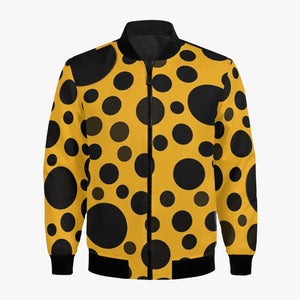 Yellow with black dots-Trending Women’s Jacket