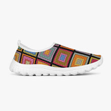 Load image into Gallery viewer, Colorful Square- Women&#39;s Slip-On
