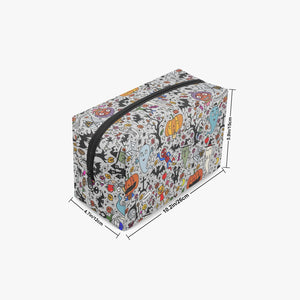 585. Boxy Makeup Bag Halloween-large capacity porch