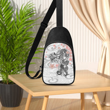 Load image into Gallery viewer, Yozakura White- Chest Bag
