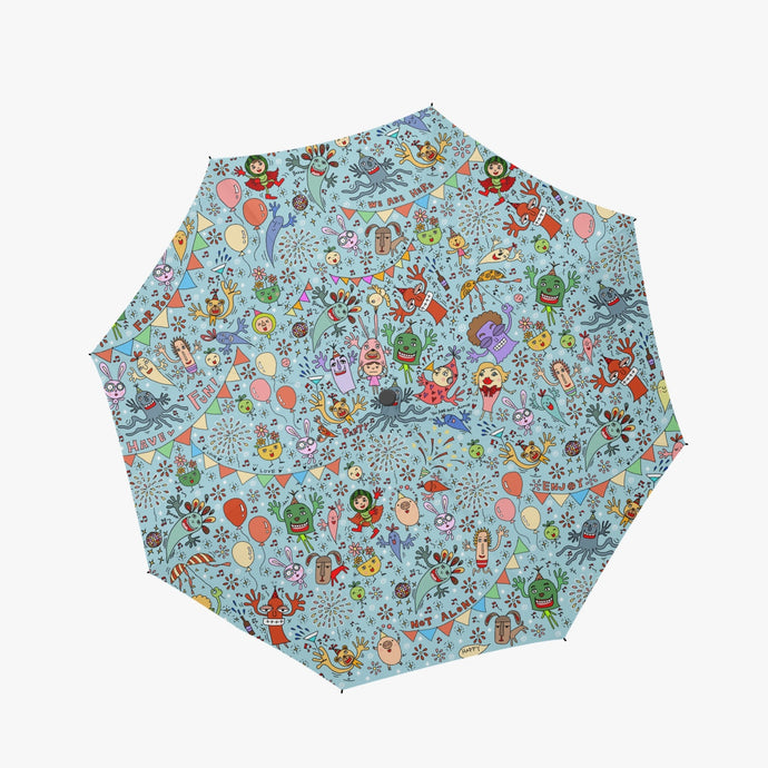 You are not Alone - Automatic Folding Umbrella