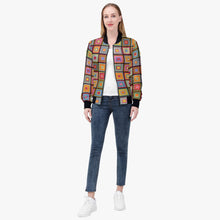 画像をギャラリービューアに読み込む, Colorful Square-Trending Women’s Jacket
