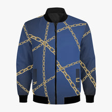 Load image into Gallery viewer, 1124. &#39;Chain&#39; Men&#39;s Bomber Jacket
