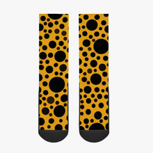 Load image into Gallery viewer, Yellow with Black dots - Socks
