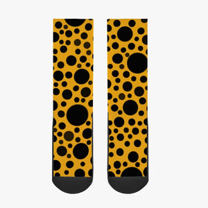 Yellow with Black dots - Socks