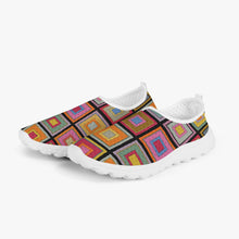 Load image into Gallery viewer, Colorful Square- Women&#39;s Slip-On
