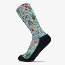 Load image into Gallery viewer, You are not alone in blue- Reinforced Sports Socks
