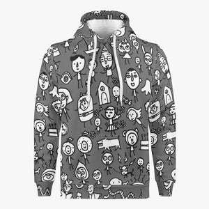 Friends on the Earth-. Unisex Trending Hoodie