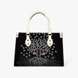 874. Women's Tote Bag Black&White Tree