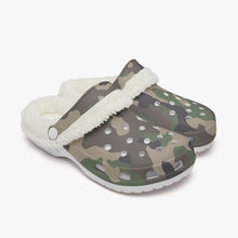 画像をギャラリービューアに読み込む, Camo-Lined  Clogs
