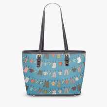 Load image into Gallery viewer, 586. Large Leather Tote Bag Sunny day
