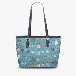 586. Large Leather Tote Bag Sunny day