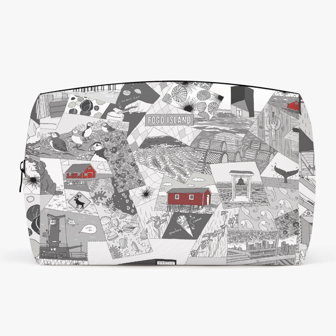 Fogo Island-.Large Capacity Travel Makeup Bag