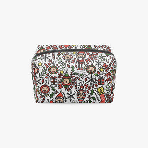 585. 'Merry' Boxy Makeup Bag