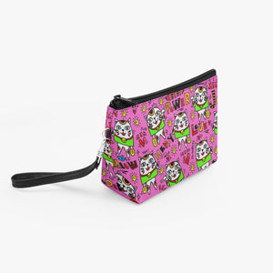 Manekineko-Zipper Sling Bag