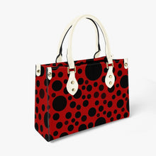 Load image into Gallery viewer, 874. Women&#39;s Bag Red with Black dots
