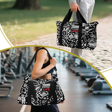 Load image into Gallery viewer, 'Everything is Perfect on Black' Lightweight luggage
