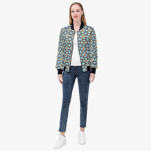 画像をギャラリービューアに読み込む, New York memories in blue-Trending Women’s Jacket
