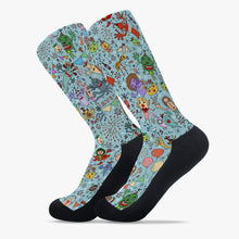 Load image into Gallery viewer, You are not alone in blue- Reinforced Sports Socks
