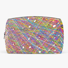 Load image into Gallery viewer, Rainbow Thread-Large Capacity Travel Makeup Bag
