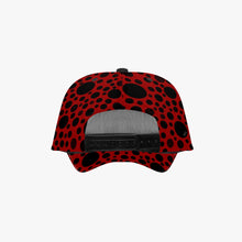 画像をギャラリービューアに読み込む, Red with black dots-Baseball Caps
