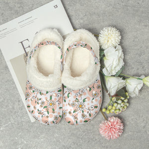 Daisy-Lined  Clogs