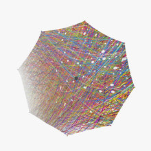 Load image into Gallery viewer, Rainbow Threads -Automatic Folding Umbrella
