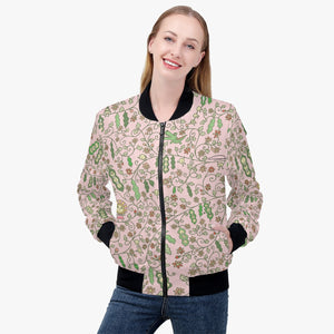 228. Trending Women’s Jacket Beans in Pink