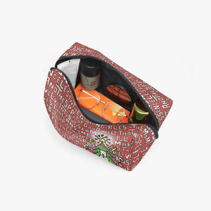 585. ‘Santa Tree’ Boxy Makeup Bag