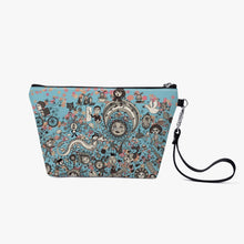 Load image into Gallery viewer, Unknown World in Blue-Zipper Sling  Bag
