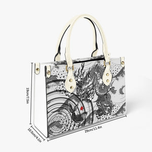 874. Women's Bag Toryu Mon white