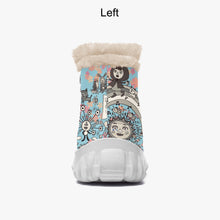 Load image into Gallery viewer, Unknown World-Fur Zipper Up Boots
