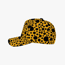 画像をギャラリービューアに読み込む, Yellow with black dots-Baseball Cap
