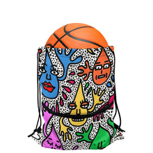 Load image into Gallery viewer, 'Water' Drawstring Backpack
