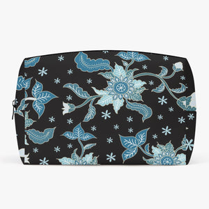 Blue Flower -Large Travel Pouch